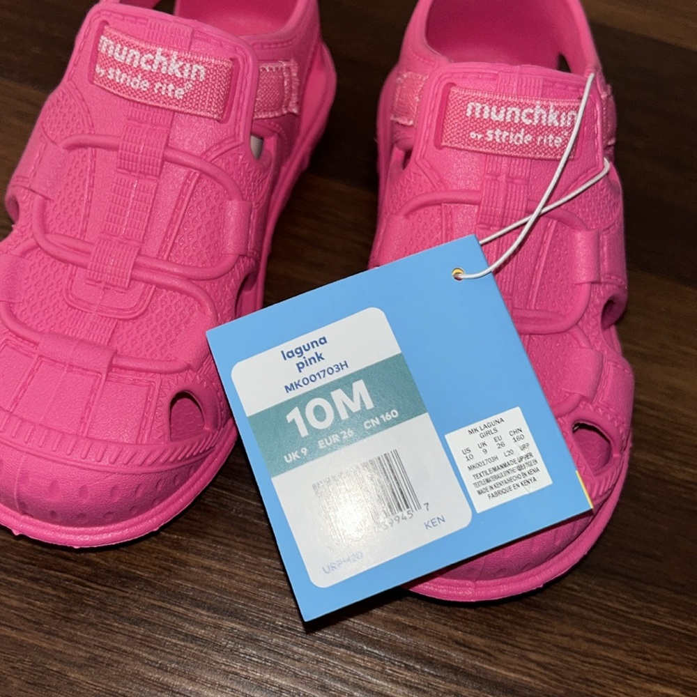 Munchkin Toddler Laguna Waterproof Water Shoes Brand New W/ Tags - Picture 4 of 6